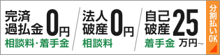相談料着手金バナー