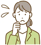 支払い督促に困っているイメージ